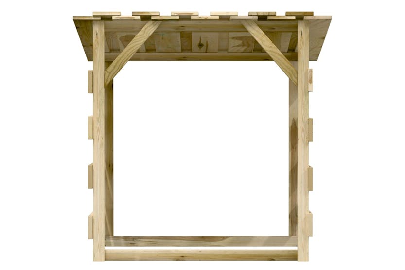 vidaXL 318379 Pergola With Roof 100x90x100cm Impregnated Pinewood vidaXL 318379 Pergola With Roof 100x90x100cm Impregnated Pinewood