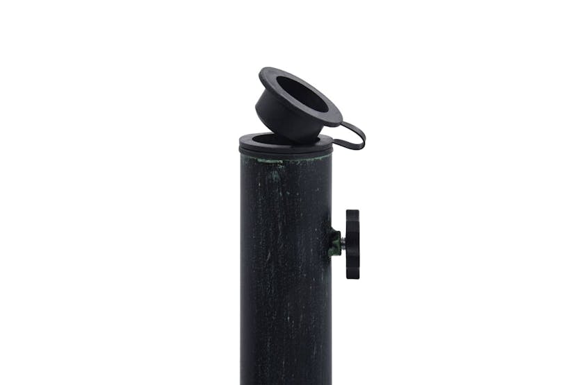 vidaXL 47863 Umbrella Base Green 9 Kg 40cm Cast Iron vidaXL 47863 Umbrella Base Green 9 Kg 40cm Cast Iron
