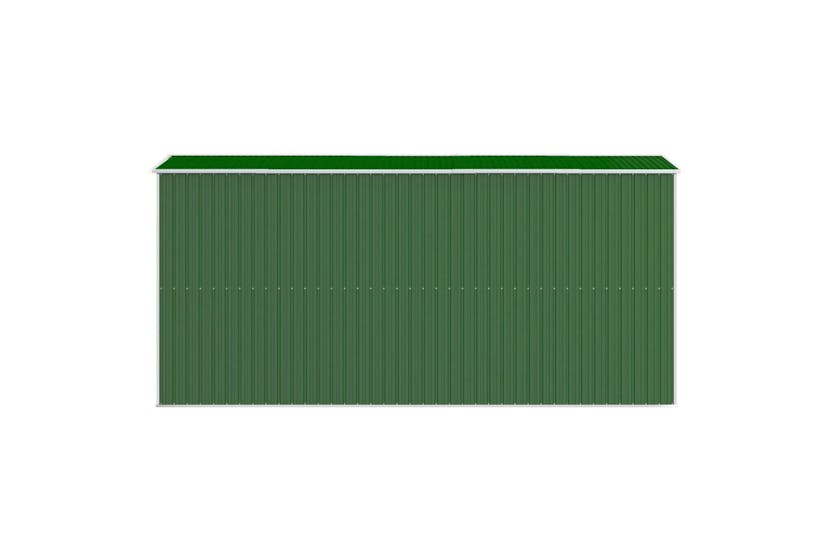 vidaXL 3147430 Garden Shed Green 192x440x223cm Galvanised Steel vidaXL 3147430 Garden Shed Green 192x440x223cm Galvanised Steel