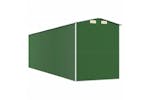 vidaXL 3147433 Garden Shed Green 192x689x223cm Galvanised Steel vidaXL 3147433 Garden Shed Green 192x689x223cm Galvanised Steel