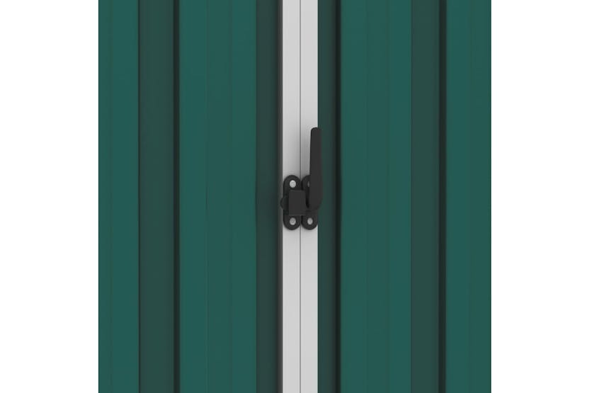 vidaXL 46297 Garden Shed Green 205x129x183cm Galvanised Steel vidaXL 46297 Garden Shed Green 205x129x183cm Galvanised Steel