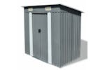 vidaXL 42982 Garden Shed Grey Metal vidaXL 42982 Garden Shed Grey Metal
