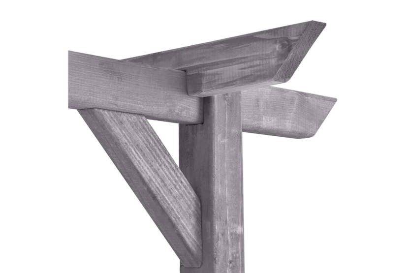 vidaXL 313567 Garden Pergola Grey 200x40x205cm Impregnated Pinewood vidaXL 313567 Garden Pergola Grey 200x40x205cm Impregnated Pinewood