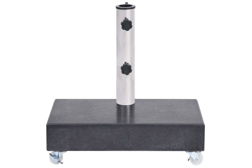 vidaXL 313667 Umbrella Base Black 45x25x8cm Granite vidaXL 313667 Umbrella Base Black 45x25x8cm Granite