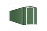 vidaXL 3147434 Garden Shed Green 192x772x223cm Galvanised Steel vidaXL 3147434 Garden Shed Green 192x772x223cm Galvanised Steel