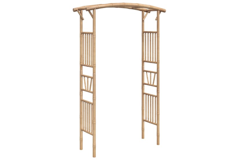 vidaXL 341746 Rose Arch Bamboo 118x40x187cm vidaXL 341746 Rose Arch Bamboo 118x40x187cm