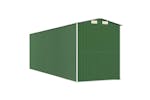 vidaXL 3147432 Garden Shed Green 192x606x223cm Galvanised Steel vidaXL 3147432 Garden Shed Green 192x606x223cm Galvanised Steel