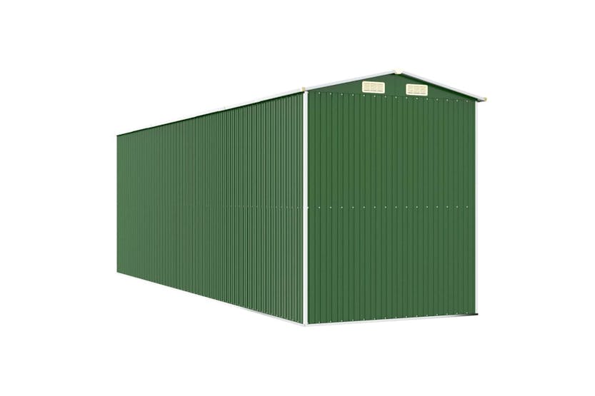 vidaXL 3147432 Garden Shed Green 192x606x223cm Galvanised Steel vidaXL 3147432 Garden Shed Green 192x606x223cm Galvanised Steel