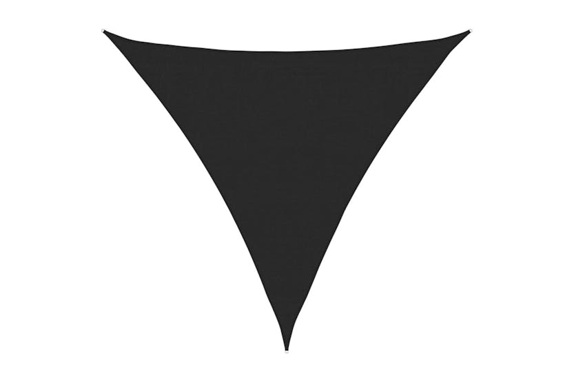 vidaXL 311748 Sunshade Sail 160 G/m² Black 3.6x3.6x3.6 M Hdpe vidaXL 311748 Sunshade Sail 160 G/m² Black 3.6x3.6x3.6 M Hdpe
