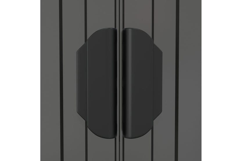 vidaXL 3147438 Garden Shed Light Grey 192x191x223cm Galvanised Steel vidaXL 3147438 Garden Shed Light Grey 192x191x223cm Galvanised Steel