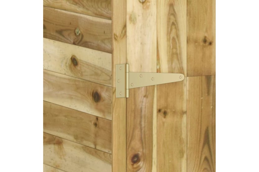 vidaXL 318192 Garden Tool Shed 107x37x220cm Impregnated Solid Wood Pine vidaXL 318192 Garden Tool Shed 107x37x220cm Impregnated Solid Wood Pine