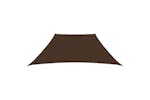vidaXL 135848 Sunshade Sail Oxford Fabric Trapezium 3/5x4 M Brown vidaXL 135848 Sunshade Sail Oxford Fabric Trapezium 3/5x4 M Brown