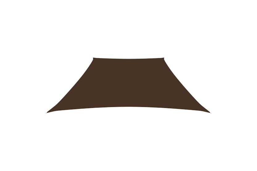 vidaXL 135848 Sunshade Sail Oxford Fabric Trapezium 3/5x4 M Brown vidaXL 135848 Sunshade Sail Oxford Fabric Trapezium 3/5x4 M Brown