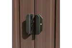 vidaXL 143351 Garden Shed 257x489x181cm Metal Brown vidaXL 143351 Garden Shed 257x489x181cm Metal Brown