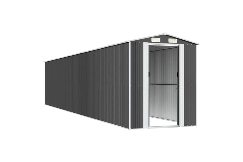 vidaXL 3147459 Garden Shed Anthracite 192x1021x223cm Galvanised Steel vidaXL 3147459 Garden Shed Anthracite 192x1021x223cm Galvanised Steel