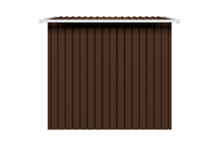 vidaXL 47027 Garden Storage Shed Brown 194x121x181cm Steel vidaXL 47027 Garden Storage Shed Brown 194x121x181cm Steel