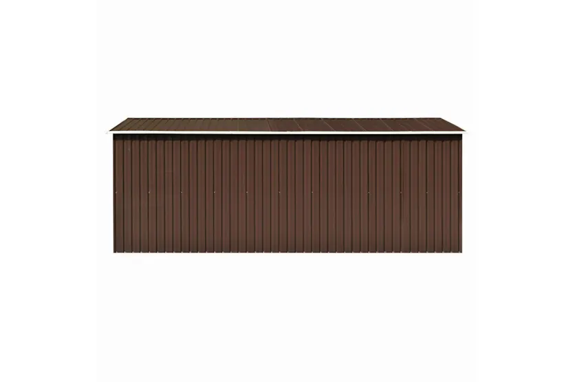 vidaXL 143351 Garden Shed 257x489x181cm Metal Brown vidaXL 143351 Garden Shed 257x489x181cm Metal Brown