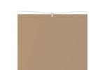 vidaXL 148397 Vertical Awning Taupe 60x420cm Oxford Fabric vidaXL 148397 Vertical Awning Taupe 60x420cm Oxford Fabric