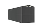 vidaXL 3147454 Garden Shed Anthracite 192x606x223cm Galvanised Steel vidaXL 3147454 Garden Shed Anthracite 192x606x223cm Galvanised Steel