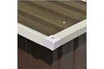 vidaXL 143351 Garden Shed 257x489x181cm Metal Brown vidaXL 143351 Garden Shed 257x489x181cm Metal Brown
