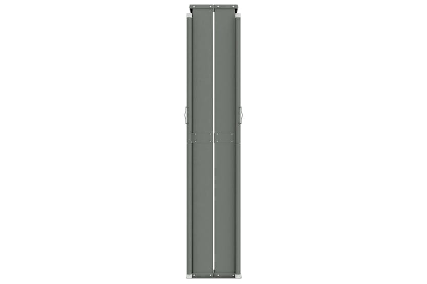 vidaXL 317986 Retractable Side Awning Blue 117x600cm vidaXL 317986 Retractable Side Awning Blue 117x600cm