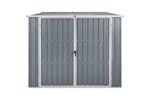 vidaXL 46254 Garden Shed Grey 195x198x159cm Galvanised Steel vidaXL 46254 Garden Shed Grey 195x198x159cm Galvanised Steel