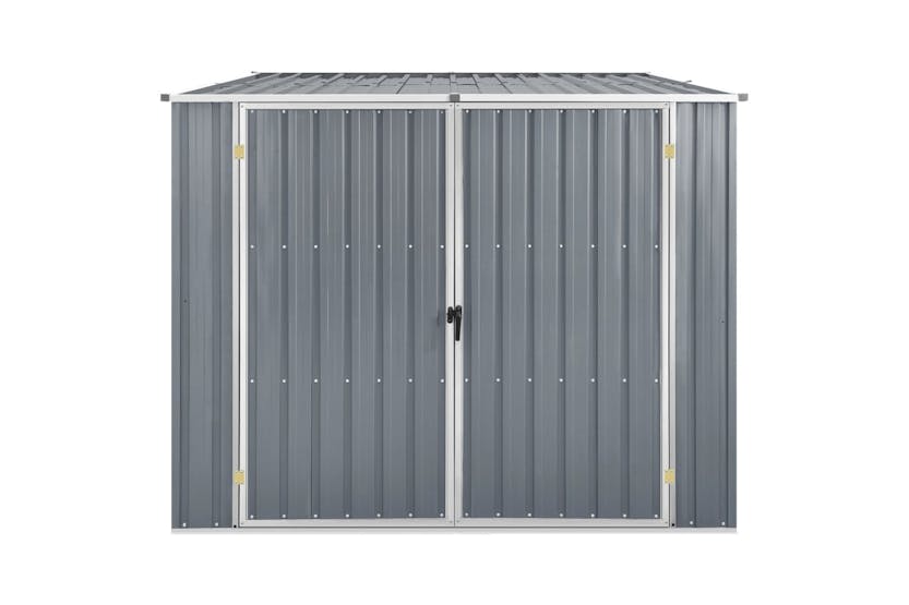 vidaXL 46254 Garden Shed Grey 195x198x159cm Galvanised Steel vidaXL 46254 Garden Shed Grey 195x198x159cm Galvanised Steel