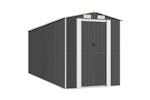 vidaXL 3147453 Garden Shed Anthracite 192x523x223cm Galvanised Steel vidaXL 3147453 Garden Shed Anthracite 192x523x223cm Galvanised Steel