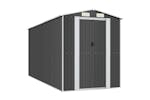 vidaXL 3147452 Garden Shed Anthracite 192x440x223cm Galvanised Steel vidaXL 3147452 Garden Shed Anthracite 192x440x223cm Galvanised Steel