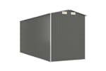 vidaXL 3147441 Garden Shed Light Grey 192x440x223cm Galvanised Steel vidaXL 3147441 Garden Shed Light Grey 192x440x223cm Galvanised Steel