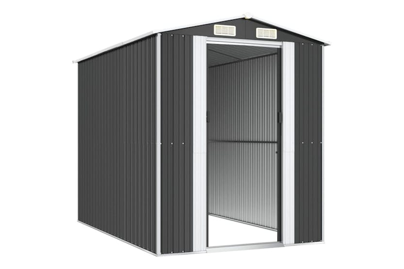 vidaXL 3147450 Garden Shed Anthracite 192x274x223cm Galvanised Steel vidaXL 3147450 Garden Shed Anthracite 192x274x223cm Galvanised Steel