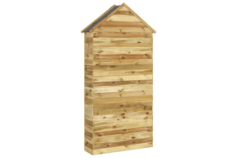 vidaXL 318192 Garden Tool Shed 107x37x220cm Impregnated Solid Wood Pine vidaXL 318192 Garden Tool Shed 107x37x220cm Impregnated Solid Wood Pine