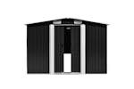 vidaXL 47038 Garden Shed Anthracite 257x990x181cm Galvanised Steel vidaXL 47038 Garden Shed Anthracite 257x990x181cm Galvanised Steel