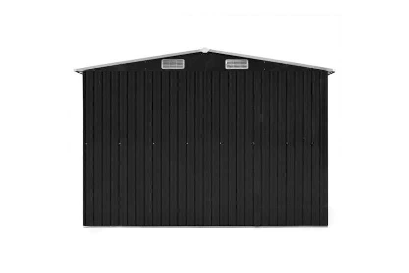 vidaXL 47038 Garden Shed Anthracite 257x990x181cm Galvanised Steel vidaXL 47038 Garden Shed Anthracite 257x990x181cm Galvanised Steel