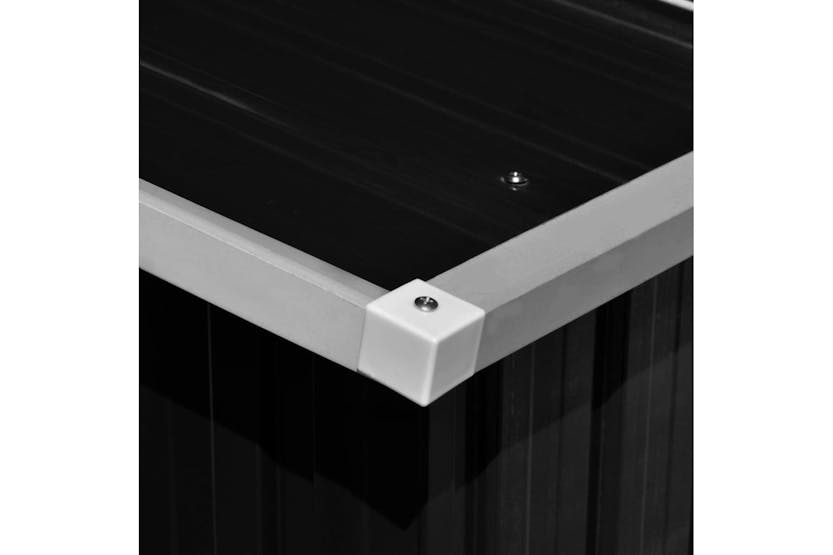 vidaXL 47038 Garden Shed Anthracite 257x990x181cm Galvanised Steel vidaXL 47038 Garden Shed Anthracite 257x990x181cm Galvanised Steel