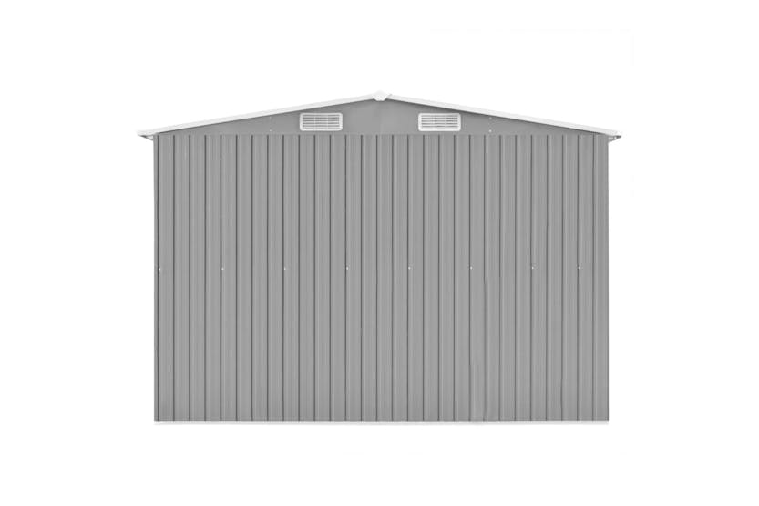 vidaXL 47037 Garden Shed Grey 257x990x181cm Galvanised Steel vidaXL 47037 Garden Shed Grey 257x990x181cm Galvanised Steel