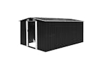 vidaXL 143346 Garden Shed 257x392x181cm Metal Anthracite vidaXL 143346 Garden Shed 257x392x181cm Metal Anthracite