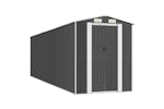vidaXL 3147455 Garden Shed Anthracite 192x689x223cm Galvanised Steel vidaXL 3147455 Garden Shed Anthracite 192x689x223cm Galvanised Steel