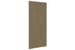 vidaXL 148525 Balcony Screen Taupe 120x240cm Oxford Fabric vidaXL 148525 Balcony Screen Taupe 120x240cm Oxford Fabric