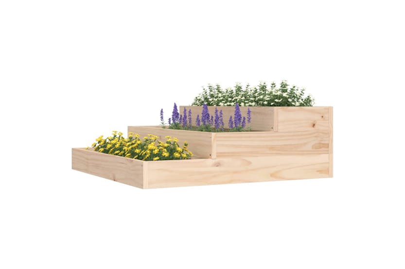 vidaXL 823906 Planter 78x78x27cm Solid Wood Pine vidaXL 823906 Planter 78x78x27cm Solid Wood Pine
