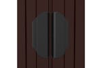 vidaXL 3147468 Garden Shed Dark Brown 192x855x223cm Galvanised Steel vidaXL 3147468 Garden Shed Dark Brown 192x855x223cm Galvanised Steel