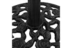 vidaXL 317749 Umbrella Base Black 48x48x33cm Cast Iron vidaXL 317749 Umbrella Base Black 48x48x33cm Cast Iron
