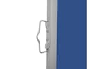 vidaXL 48476 Retractable Side Awning Blue 100x1000cm vidaXL 48476 Retractable Side Awning Blue 100x1000cm