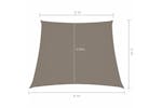 vidaXL 135461 Sunshade Sail Oxford Fabric Trapezium 2/4x3 M Taupe vidaXL 135461 Sunshade Sail Oxford Fabric Trapezium 2/4x3 M Taupe