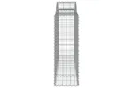 vidaXL 3146348 Arched Gabion Baskets 9 Pcs 200x50x120/140cm Galvanised Iron vidaXL 3146348 Arched Gabion Baskets 9 Pcs 200x50x120/140cm Galvanised Iron