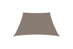 vidaXL 135461 Sunshade Sail Oxford Fabric Trapezium 2/4x3 M Taupe vidaXL 135461 Sunshade Sail Oxford Fabric Trapezium 2/4x3 M Taupe