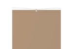 vidaXL 148431 Vertical Awning Taupe 250x360cm Oxford Fabric vidaXL 148431 Vertical Awning Taupe 250x360cm Oxford Fabric