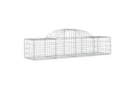 vidaXL 3146263 Arched Gabion Baskets 8 Pcs 200x50x40/60cm Galvanised Iron vidaXL 3146263 Arched Gabion Baskets 8 Pcs 200x50x40/60cm Galvanised Iron