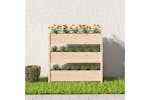 vidaXL 823920 Planter 112x25x104.5cm Solid Wood Pine vidaXL 823920 Planter 112x25x104.5cm Solid Wood Pine