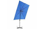 vidaXL 46991 Cantilever Umbrella With Steel Pole Azure Blue 250x250cm vidaXL 46991 Cantilever Umbrella With Steel Pole Azure Blue 250x250cm